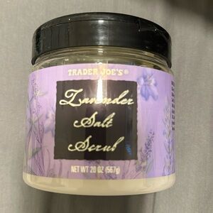 Trader Joe’s lavender salt scrub